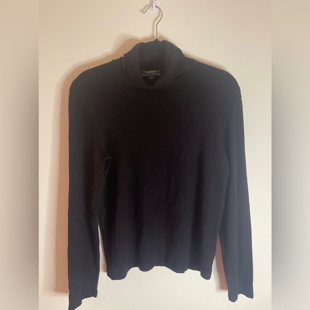 Ralph Lauren turtle neck sweater.
